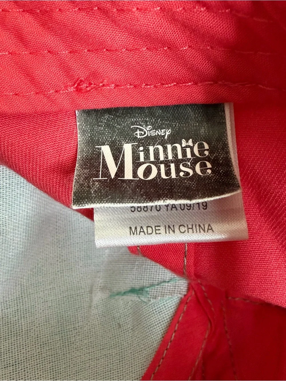 Disney BUNDLE (4) Minnie Mouse Toddler Baseball Cap Hat, Size 3T - 5T